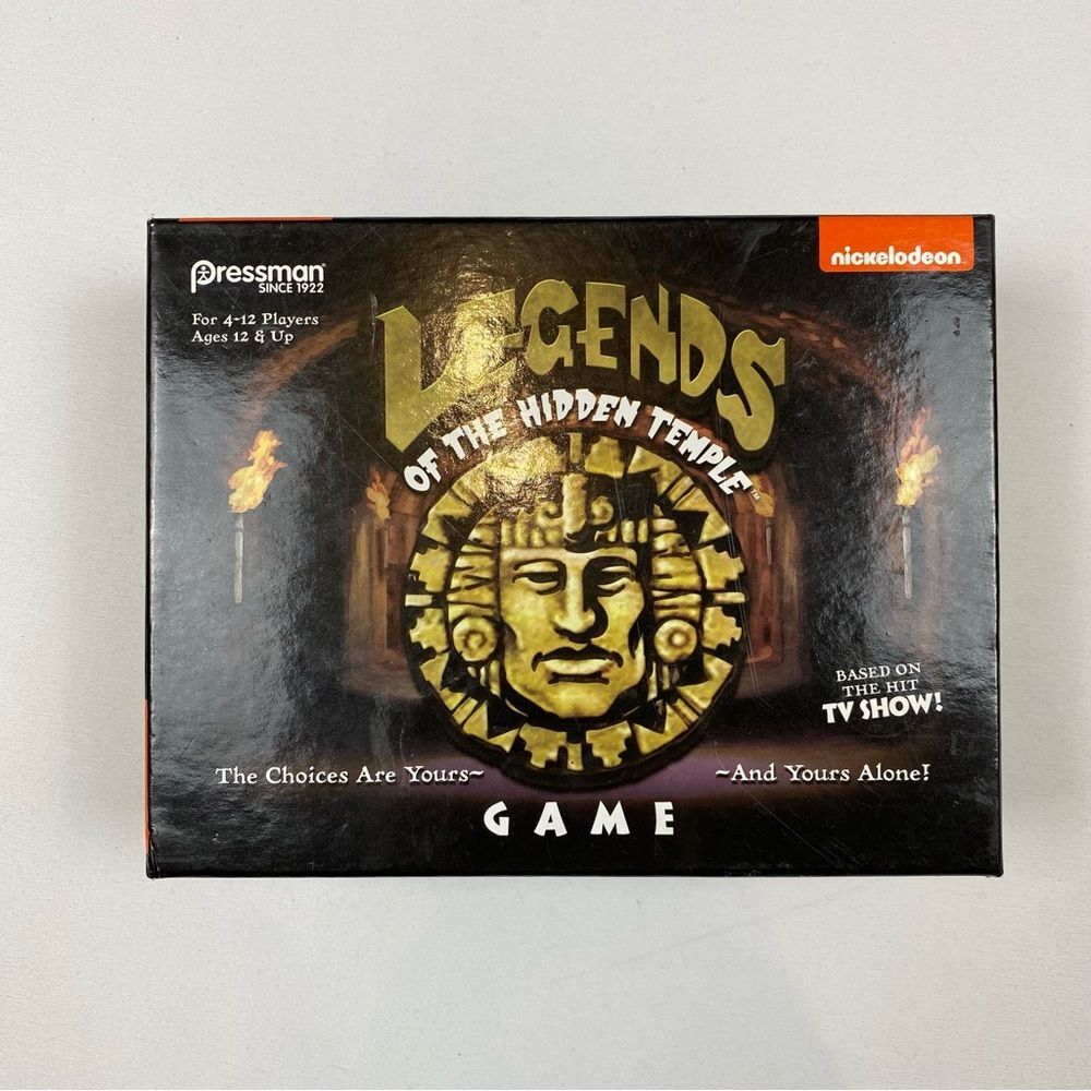 NIB Legends of The Hidden Temple Game 90's Throwback